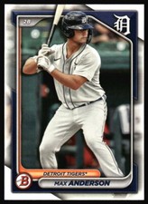 2024 Bowman Max Anderson #BP-128 Detroit Tigers