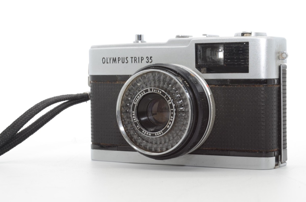 EXC+++++] OLYMPUS TRIP 35 Silver Point & Shoot Film Camera