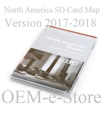 2010-2014 Audi Q7 A8 Quattro Navigation Plus (MMI3G) SD Card U.S CAN Map Update