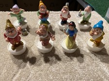 Disney Nestle Schneewittchen und die 7 Zwerge Figuren 8 Stück