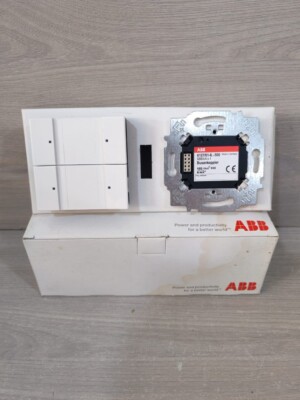 ABB 6126/01-84-500 i-bus KNX Control Element 2gang New Open Box