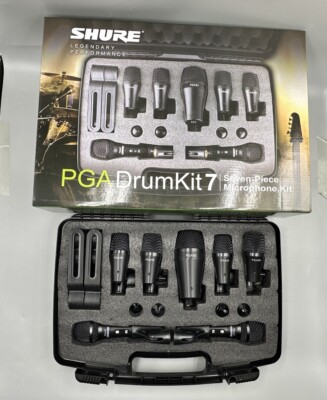 US Shure PGA Drumkit7 Complete Drum Microphone Kit