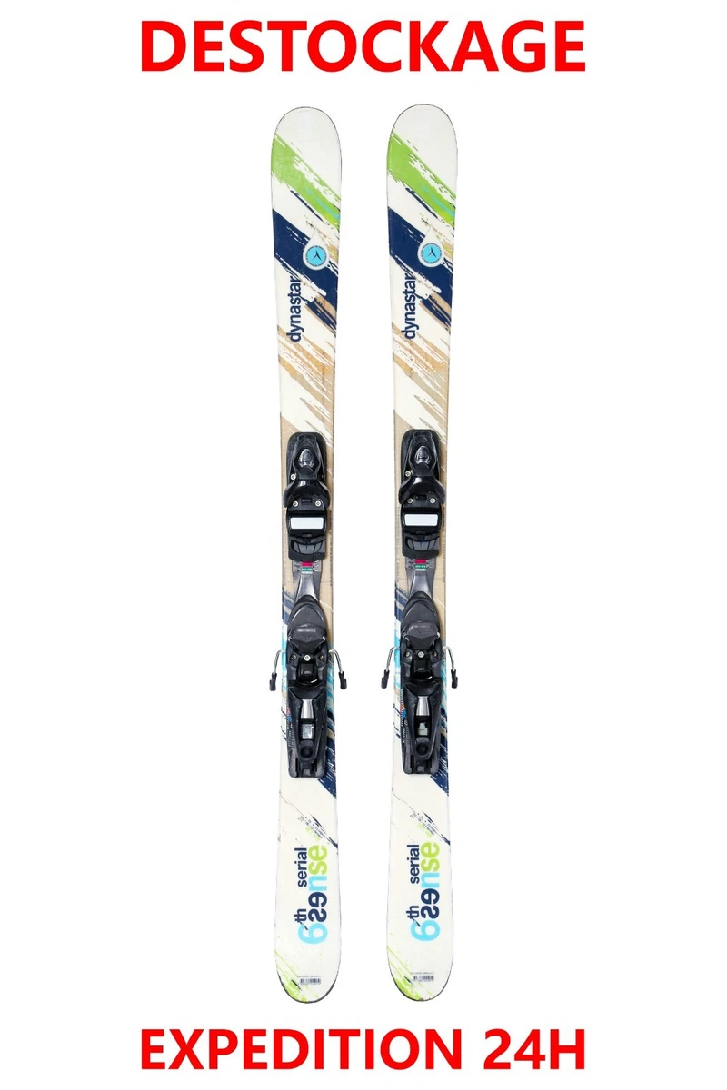 Ski Alpin Dynastar Cross 178cm Adulte + Fixations – Bon état, Révisé