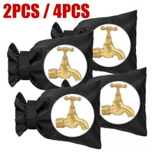 2 /4 Pcs Large Outside Tap Covers Strong Waterproof for Winter Wall Mount