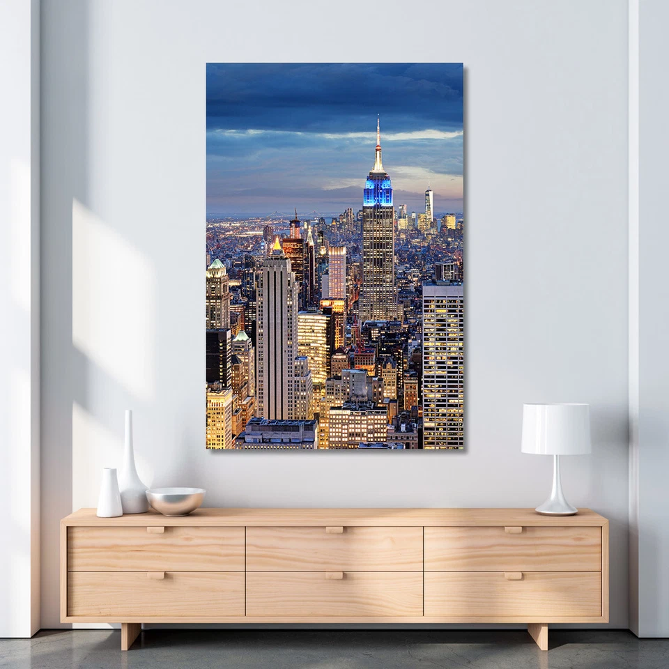 ACRYLGLAS WANDBILD NEW YORK CITY BILDER KUNSTDRUCK POSTER AMERIKA STADT - Bild 3 von 4