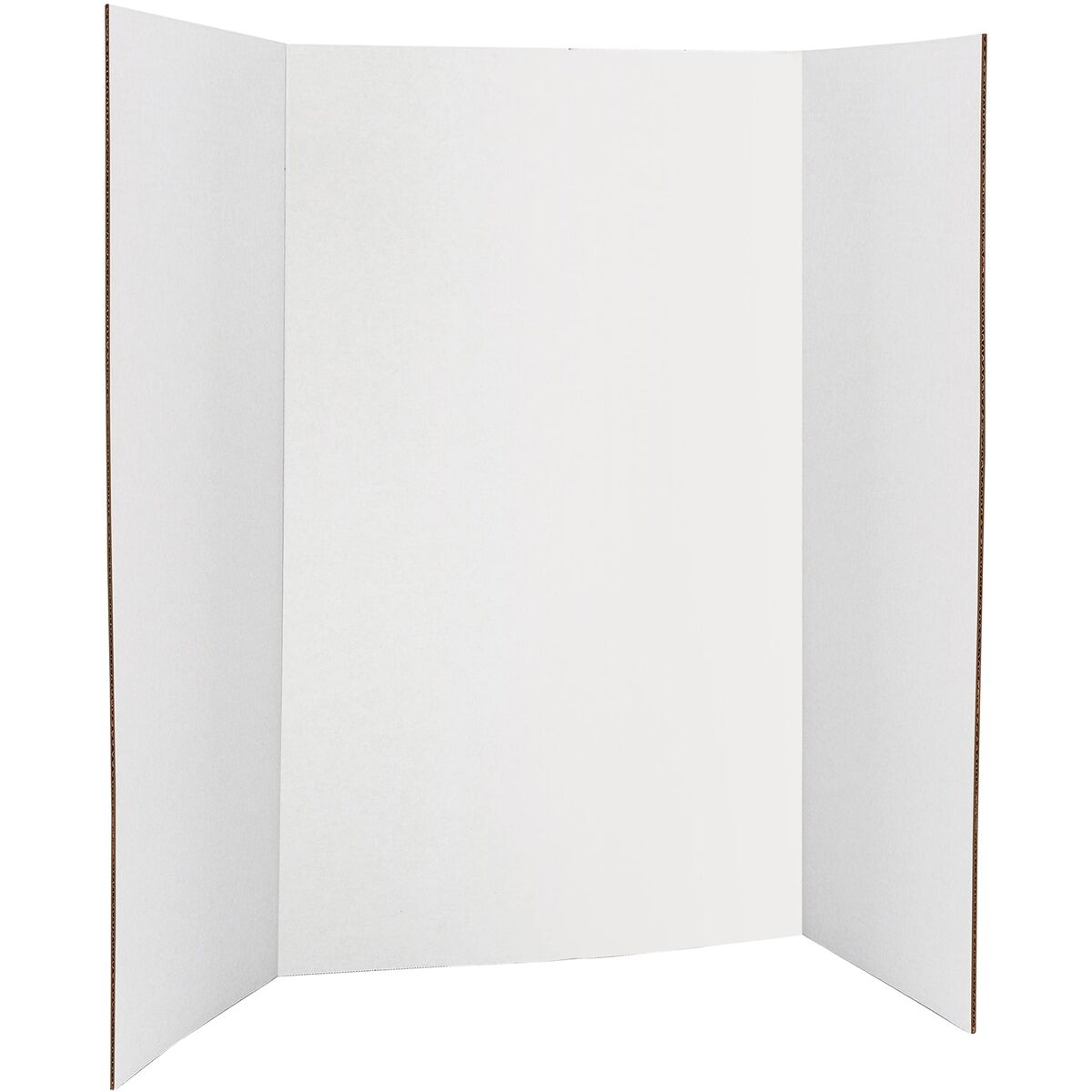 Trifold Poster Board 36 x 48 White Presentation Board Science Fair Display Boards - for School, Fun Projects and Business Presentations - by Emraw