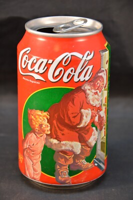 Coca Cola Vintage Weihnachts Sammlung 1997 Coca Cola 33CL Leer