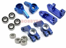 STRC Alum Steering Knuckles Axle Carrier Caster Block 2wd Slash Stampede Rustler