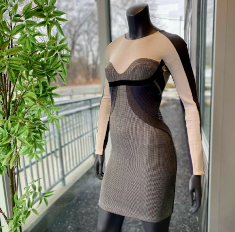Stella McCartney — NWT Stella McCartney Dogtooth  Sheath Dress, Size IT 36/US 0