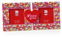 Me To You Me To You Tatty Teddy 2 X 2-inch Love You Love Heart Double Photo Me To You Me To You Tatty Teddy 2 X 2-inch Love You Love Heart Double Photo