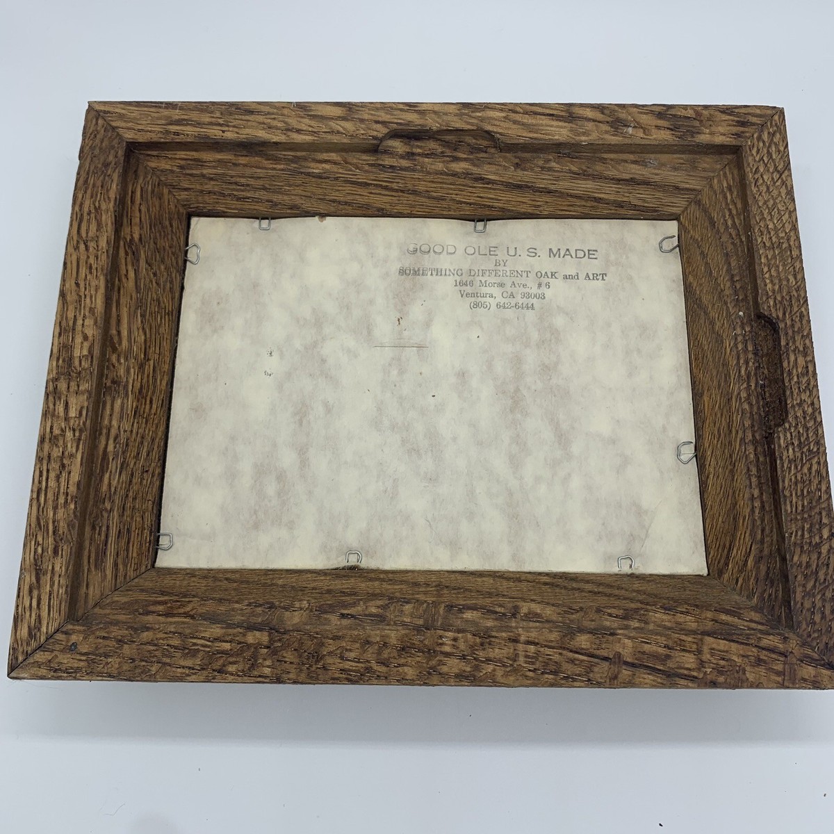 Virginia V Miller Framed Blue Eye Kitten Kitty Cat