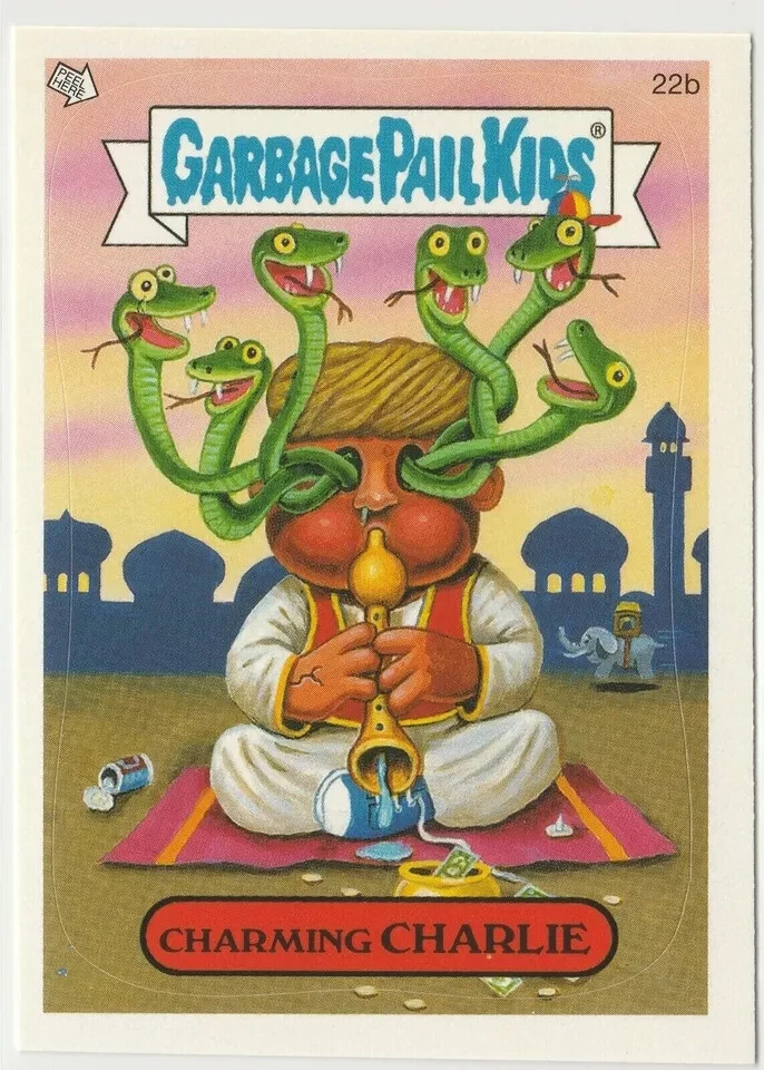 Charming Charlie #22b Garbage Pail Kids GPK 2005 ANS4 Series 4 Card