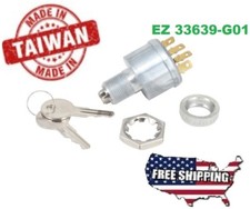 EZGO GOLF CART IGNITION SWITCH E-Z-GO 1981 UP 4 TERMINALS 33639-G01