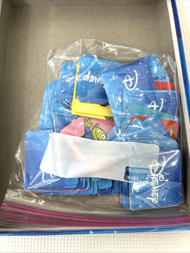 Disney Characters Matching Game 72 Cards Memory Game VGUC Complete - Image 4 of 4