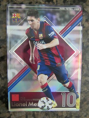 LIONEL MESSI ARGENTINA SOCCER CARD PANINI FOOTBALL LEAGUE 2015