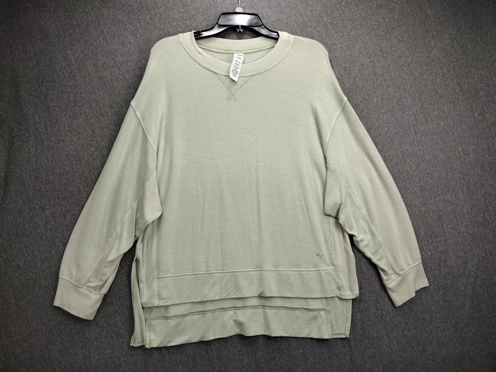 Long Sleeve CrewNeck Tunic Green 