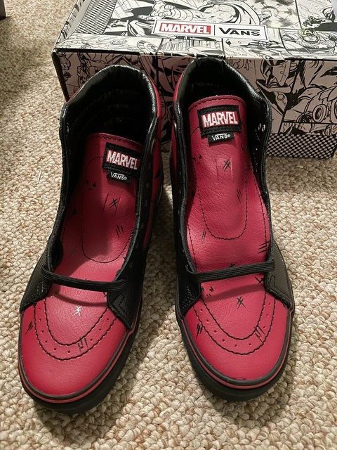 deadpool marvel vans