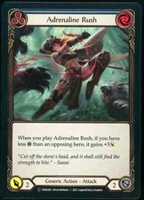 Adrenaline Rush (Blue) Foil - Flesh and Blood - Unlimited - Monarch MON265 - NM
