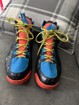 Reebok John Wall V45751 Black Blue Orange Mens 8.5