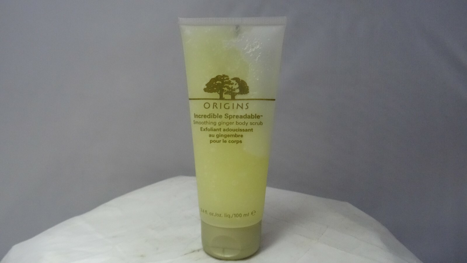 Origins Невероятный растекающийся разглаживающий имбирный скраб для тела 34 унции 100 мл 4190₽