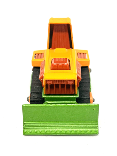 Matchbox Lesney 12 Big Bull in orange & grün, sehr seltenes braunes Interieur, neuwertig! - Bild 3 von 4