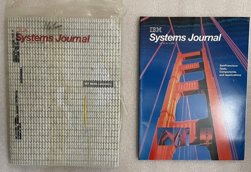 Lot Of 2 Vintage Issues of IBM Systems Journal’s (2000) Rare HTF - 第 1/1 張圖片