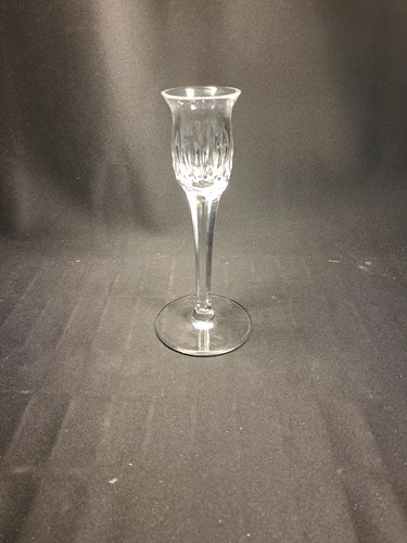 Vtg Waterford Crystal Carina Pattern Candle Holder Candlestick 7 Inches