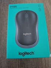 Logitech, M185,Funkmaus,grau,neu,Computer,kab...