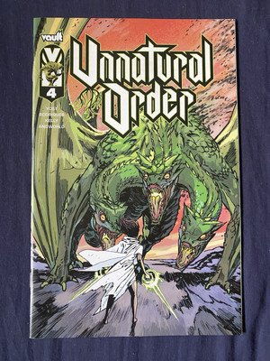 UNNATURAL ORDER #4 (VAULT COMICS 2024) J. HIXSON 1:10 VARIANT - BAGGED & BOARDED