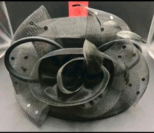 Deborah Fashions Black 100 Wool Felt Hat Vintage