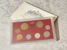 Austria 1990 Proof Coin Set - Austrian Schilling Mint Set - Original Case & COA