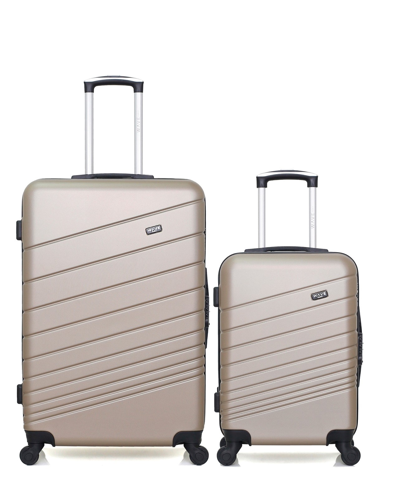 Valises TIGRE lot de 2 avec roues 360 robustes pour avion