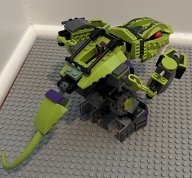99% complete Lego Ninjago 9455 Fangpyre Mech - no minifigures