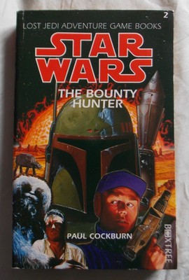 STAR WARS THE BOUNTY HUNTER LOST JEDI ADVENTURE GAME BOOKS 2 PAUL COCKBURN