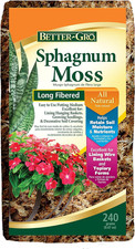 Long-Fiber Sphagnum Moss for Plants, Reptiles...