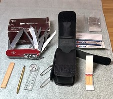 Victorinox Swiss Army Officer Champ Red Pocketknife With Company Name Cacique