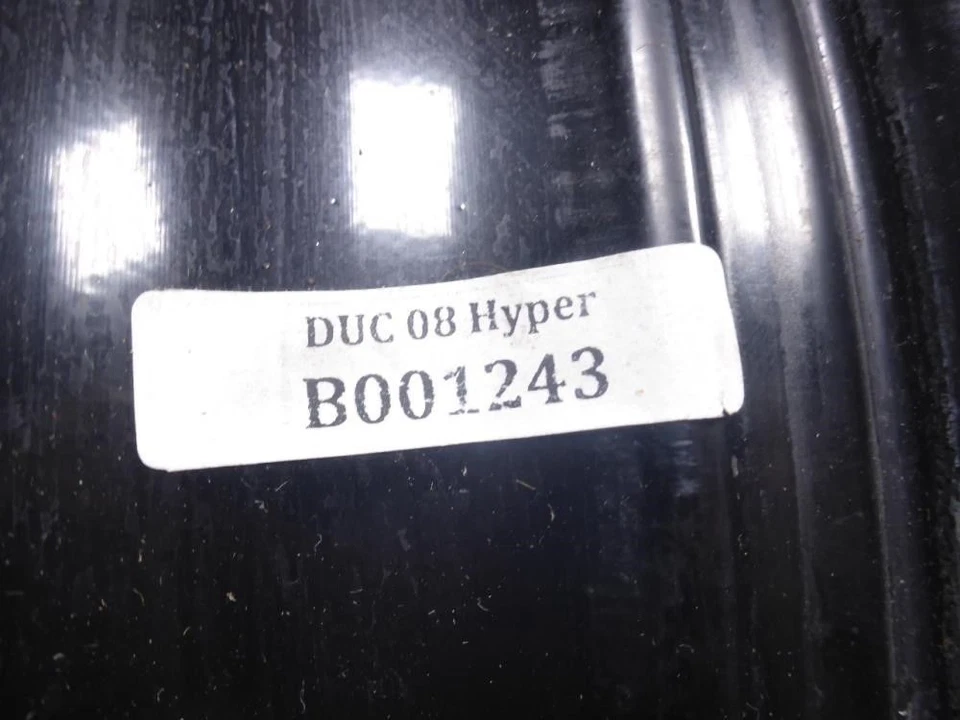 08 Ducati Hyper Motard Front Wheel BREMBO 17X3.5 DAMAGED Rims  TRSH DV - Image 3 of 4