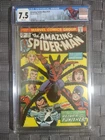 AMAZING SPIDER-MAN #135 CGC 7.5 - 2nd PUNISHER- ORIGIN TARANTULA- WHITE PAGES
