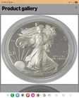 1996 P American Silver Eagle Bullion Proof $1 Coin Collectible