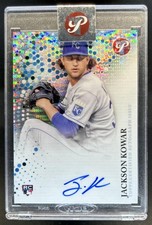 2022 Topps Pristine Jackson Kowar Auto RC Refractor Rookie #/99 Royals
