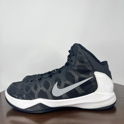 Nike Zoom Without A Doubt Shoes Men's 13 Black Knit Basketball Running Sneakers