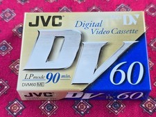 4 New JVC Mini DV 60 Digital Video Cassettes M-DV60ME Sealed Tapes Made in Japan
