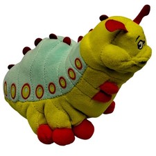 Vintage Walt Disney Pixar A Bugs Life Heimlich Caterpillar 8" Bean Bag Plush