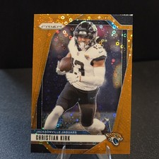 2024 Panini Prizm Christian Kirk #131 Orange Disco Jacksonville Jaguars NFL
