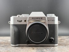 Fujifilm X-T20 24mp Mirrorless Digital Camera Body Silver excellent 2458