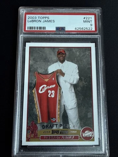 2003-04 Topps - Draft Pick LeBron James #221 (RC)