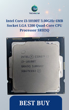 Intel Core i3-10100T 3.00GHz 6MB Socket LGA 1200 Quad-Core CPU Processor SRH3Q