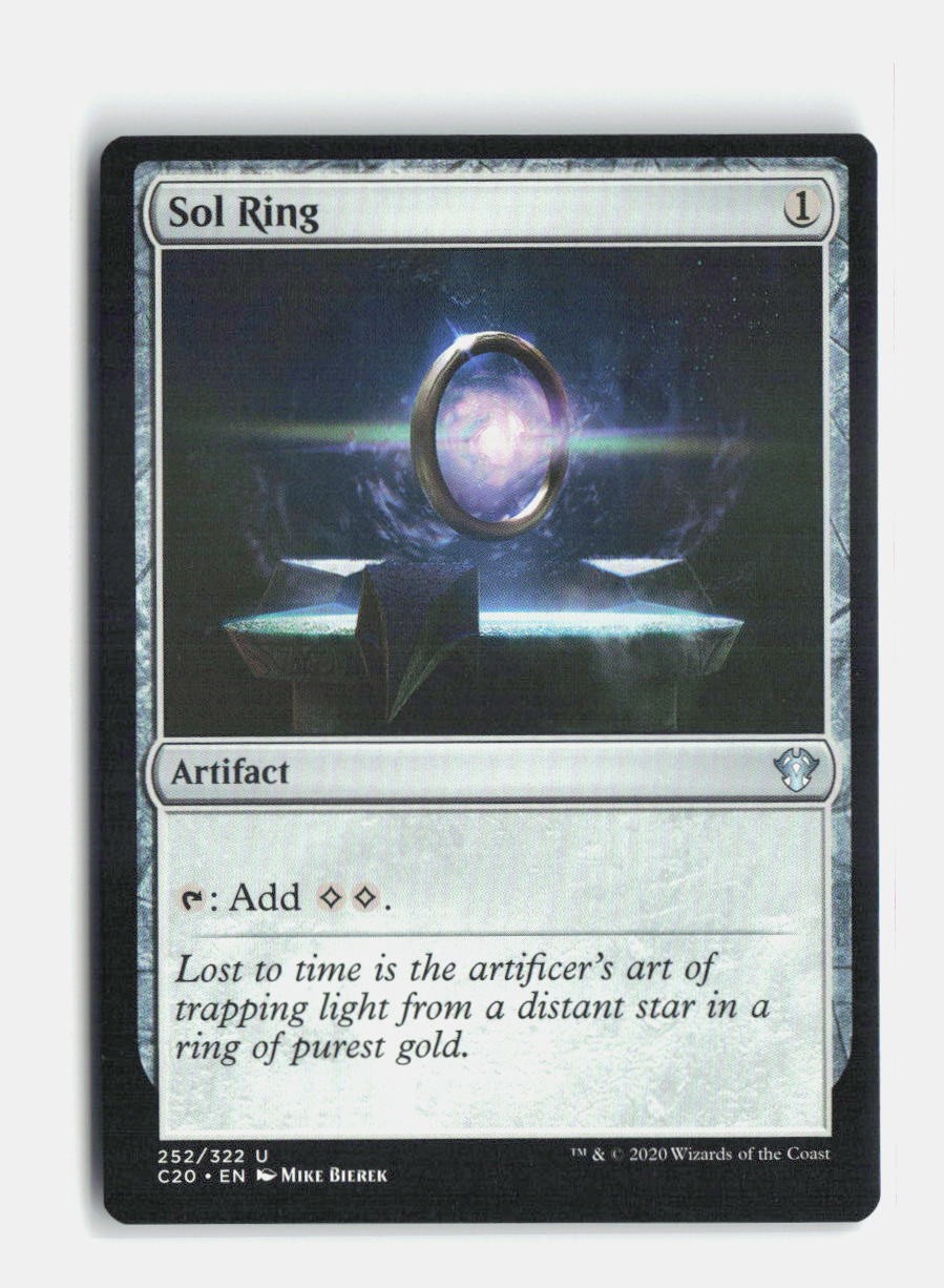 Sol Ring 252 Commander 2020 MTG NM