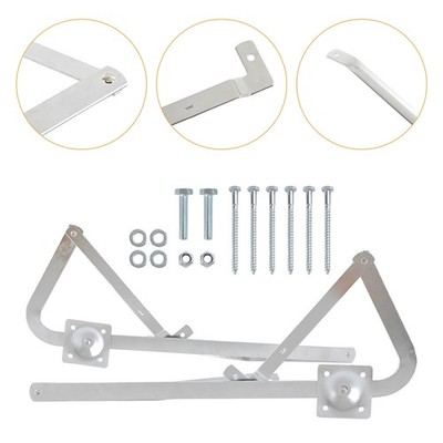 Pair Attic Ladder Spreader Hinge Arms For MFG Werner Series 55-2 after 2010 /