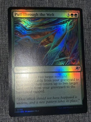 MTG Pull Through The Weft Edge of Eternities Foil Uncommon  0202 EOE